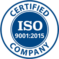 ISO 9001:2015 certified company